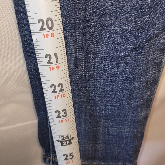 Levis Jeans Womens Size 26 Blue 721 High Rise Skinny Medium Wash Stretch Casual - Picture 7 of 11